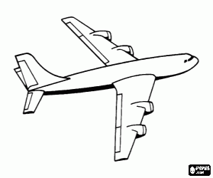 Colora aeromobili cargo di grandi dimensioni con due reattori per ala
