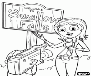Colora La pioggia di cibo che pu� impedire la fame nel mondo � la migliore notizia, Samantha Sparks giornalista segnalazione diretta da Swallow Falls