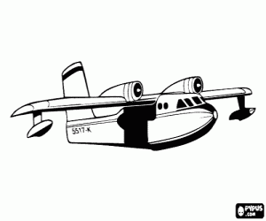 Colora Piccolo aereo a reazione