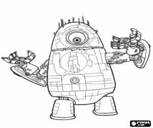 Colora Robot Probe, il robot alieno