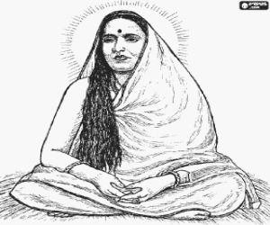 Colora Sarada Devi, moglie e partner spirituale di Ramakrishna Paramahamsa