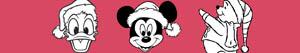 Disegni Natale Disney da colorare