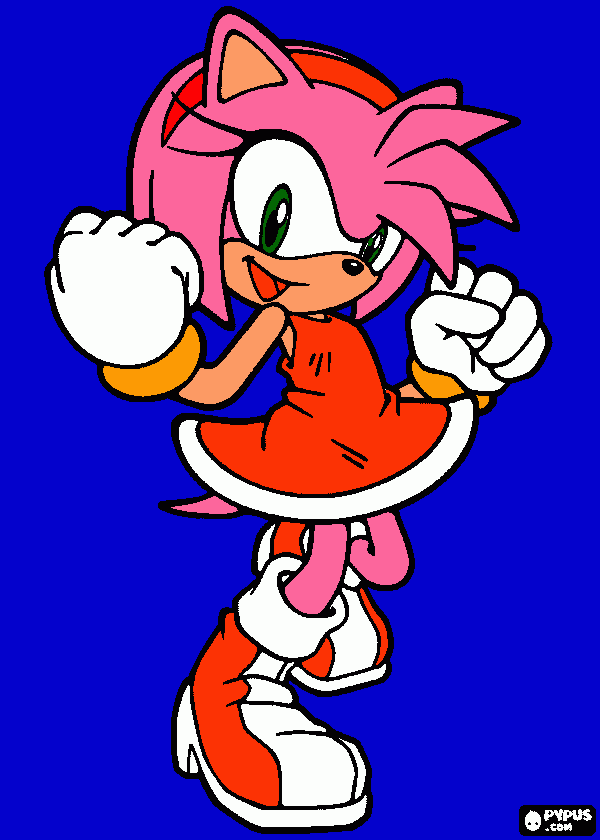 amy da colorare