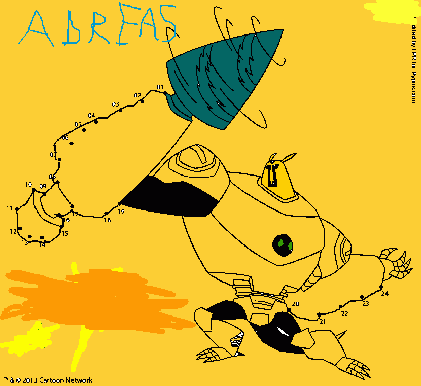 ANDREAS da colorare