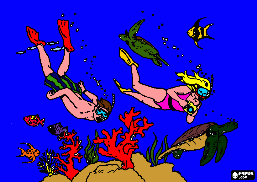 apnea da colorare
