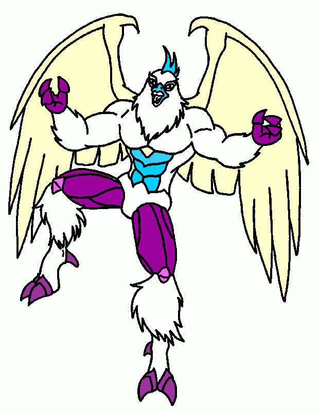 aquila solitaria da colorare