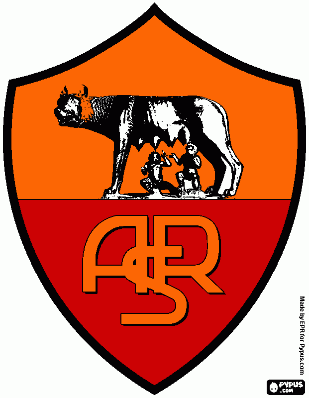 As roma da colorare