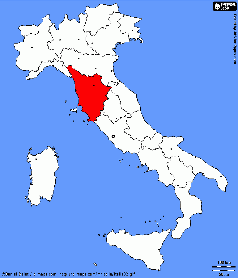 ASI 4X4 TOSCANA da colorare