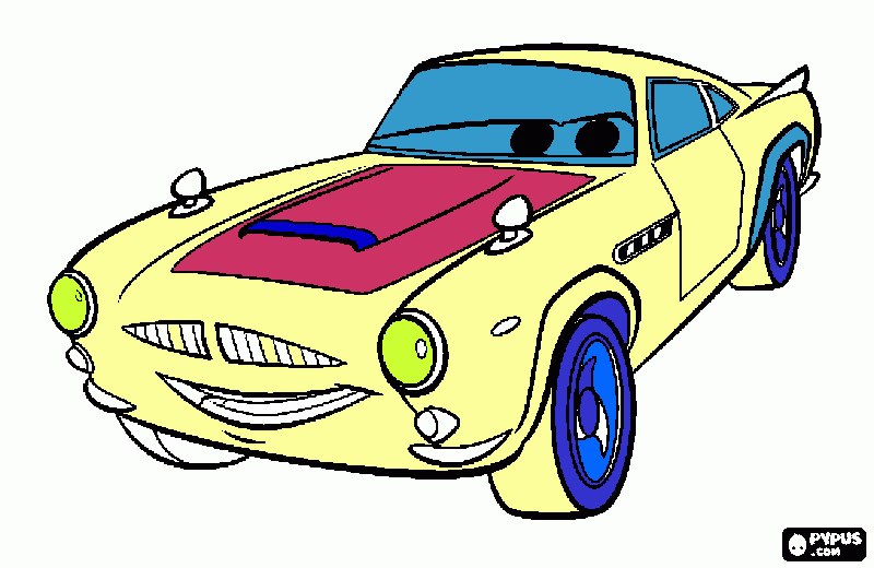 aston martin da colorare