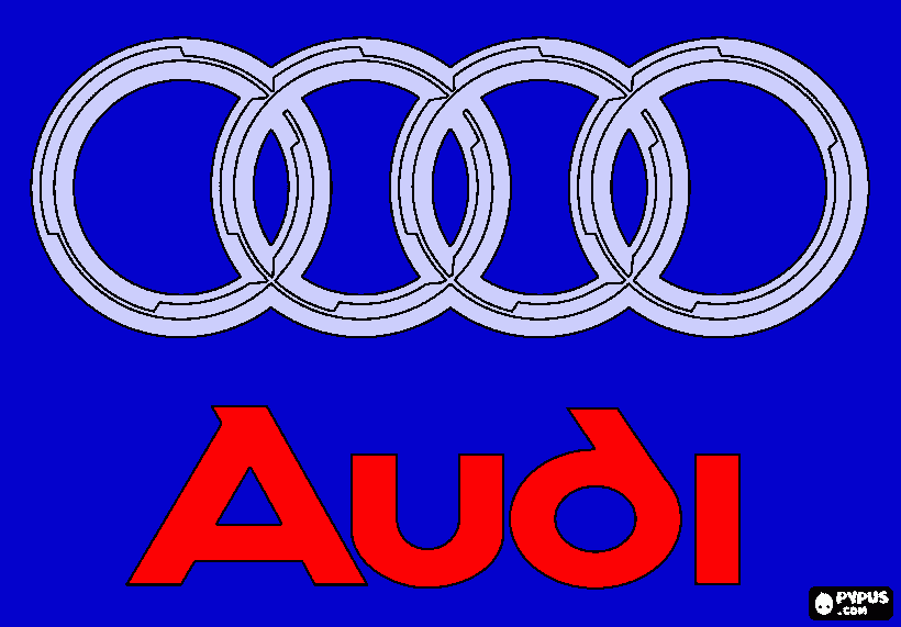 audi da colorare
