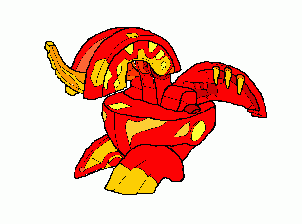 bakugan sfera da colorare