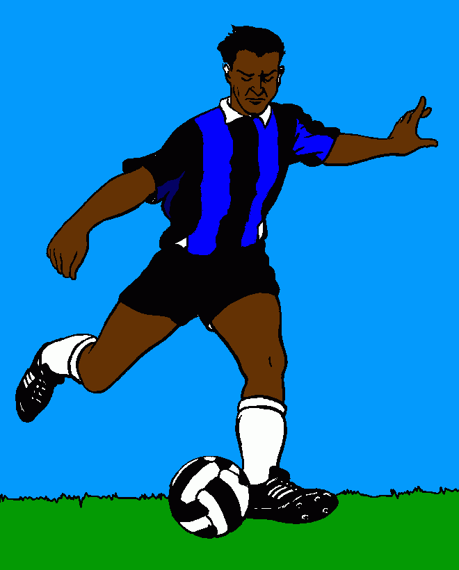 Balotelli da colorare