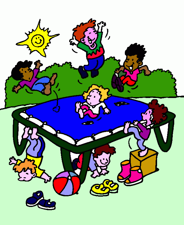 Bambini che giocano da colorare