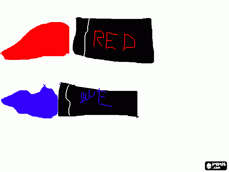 barattoli di colore da colorare