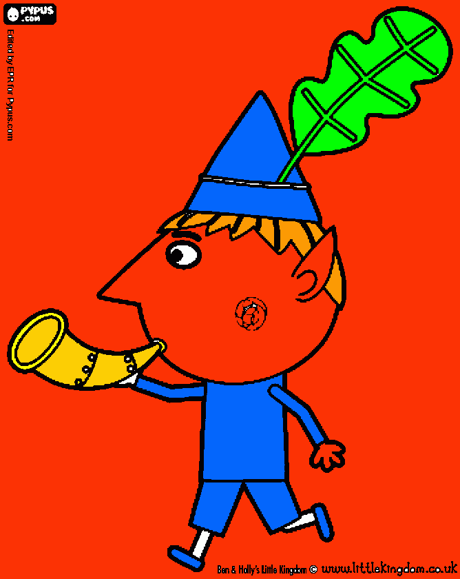 Ben l'EElfo da colorare