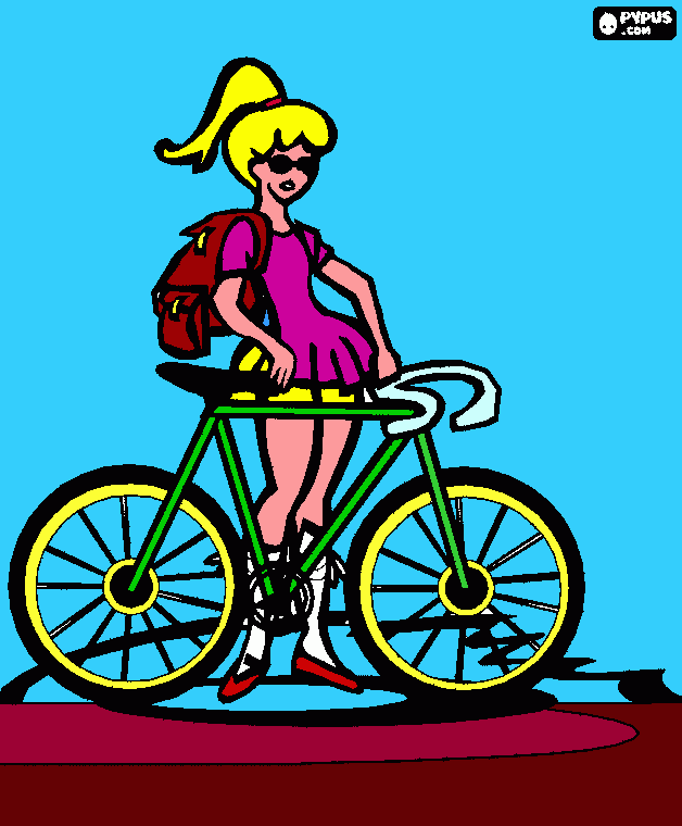 bici da colorare