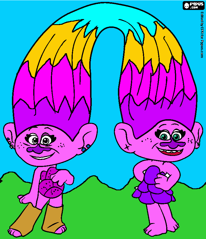 blizniaki da colorare