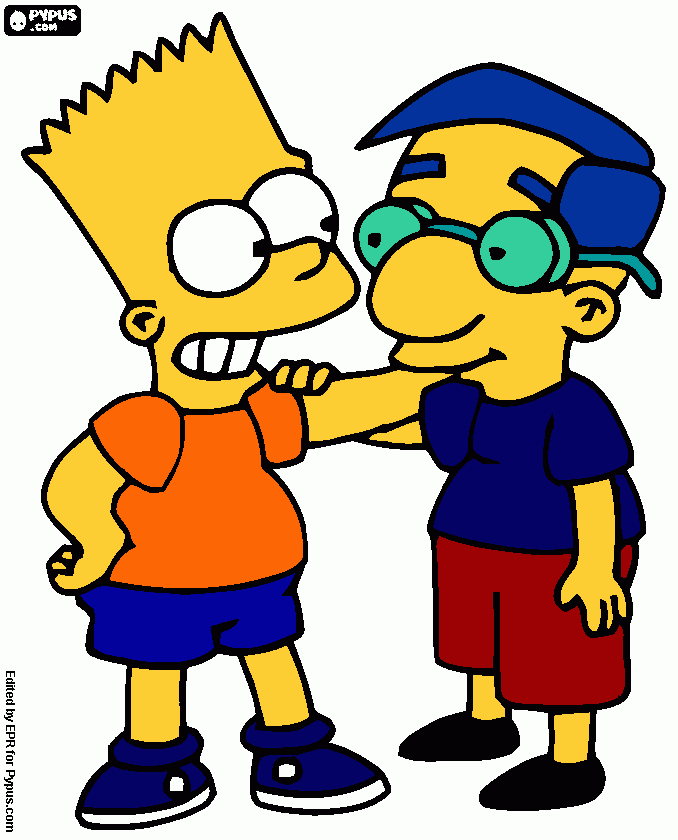 BURT SIMSON da colorare