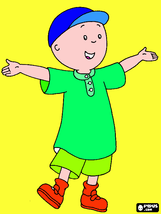 caiu da colorare