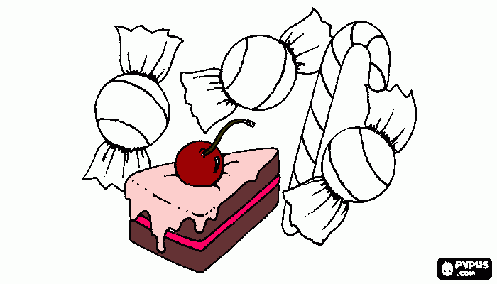 cake  da colorare