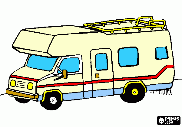 CAMPER DIEM.... da colorare