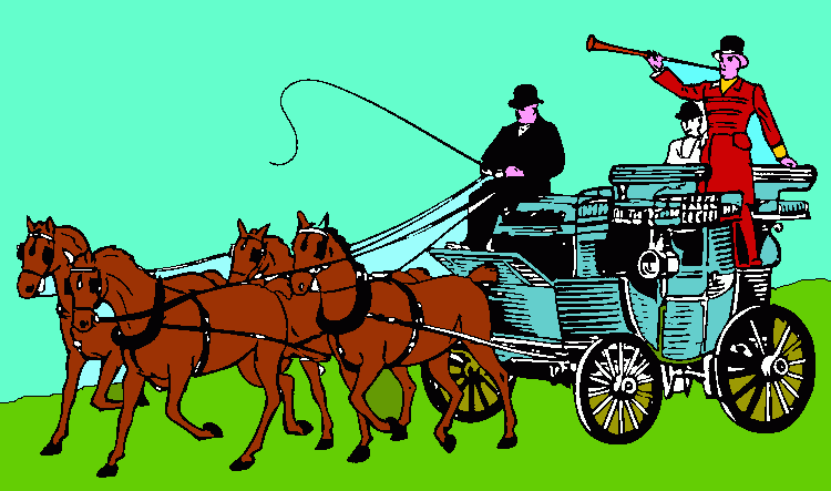 carrozza da colorare