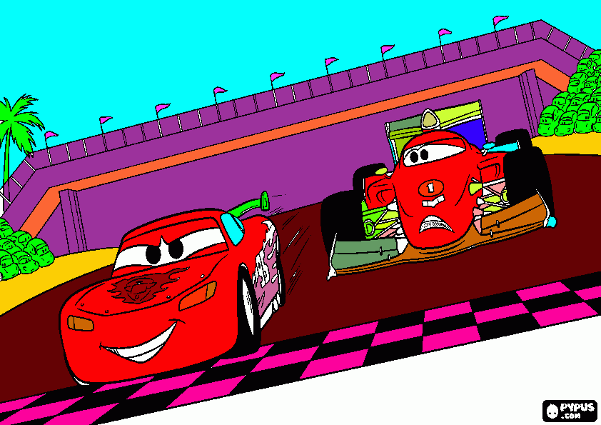 cars-francesco da colorare