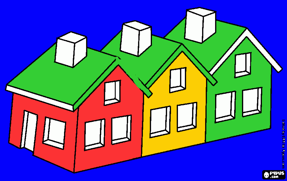 case colorate da colorare