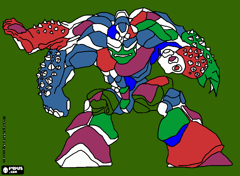 colossus da colorare