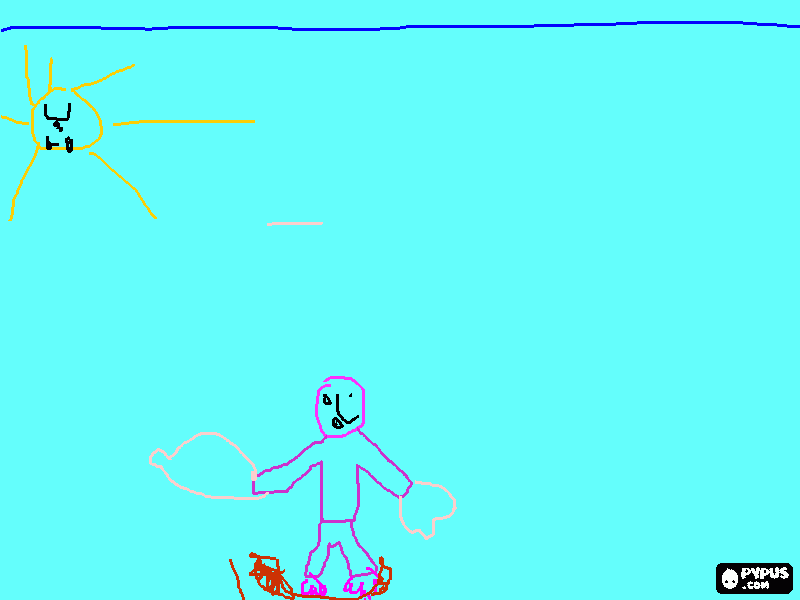 come Picasso da colorare