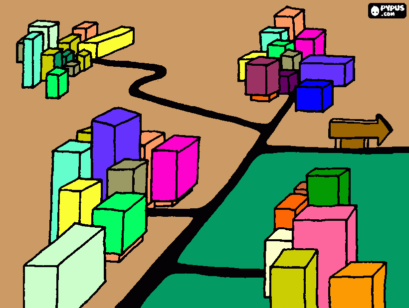 Cubi da colorare