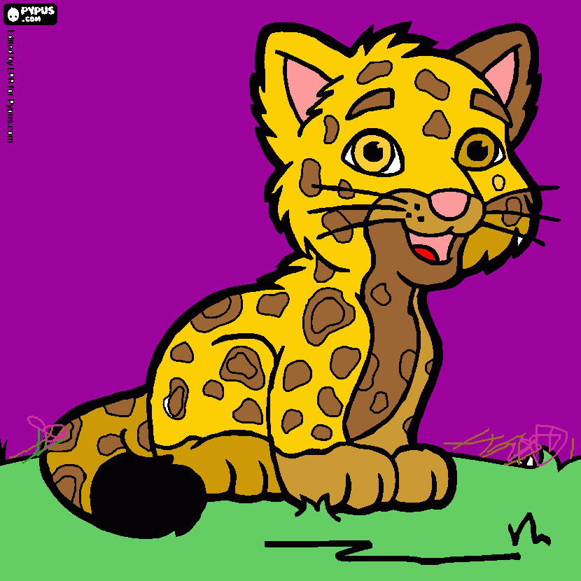 cucciolo da colorare