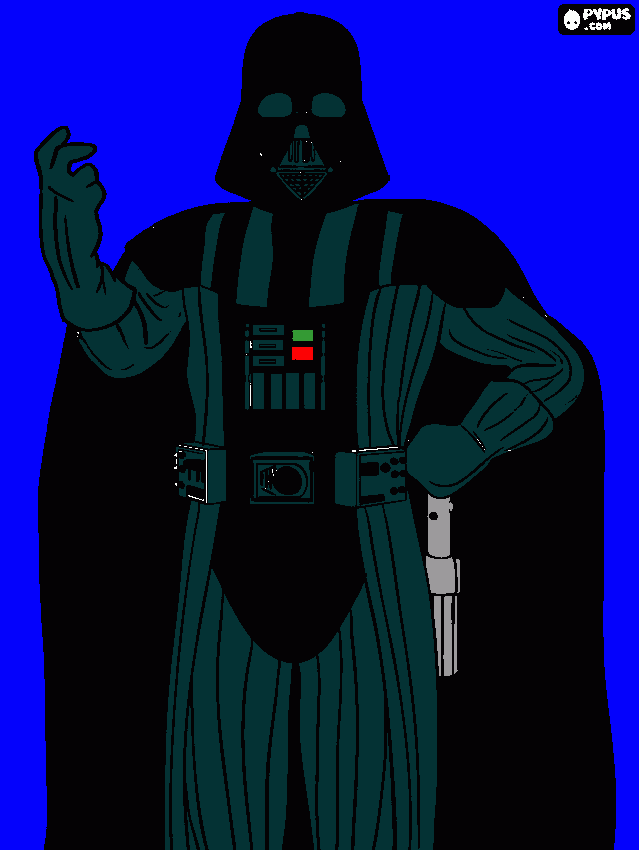 darth vader da colorare
