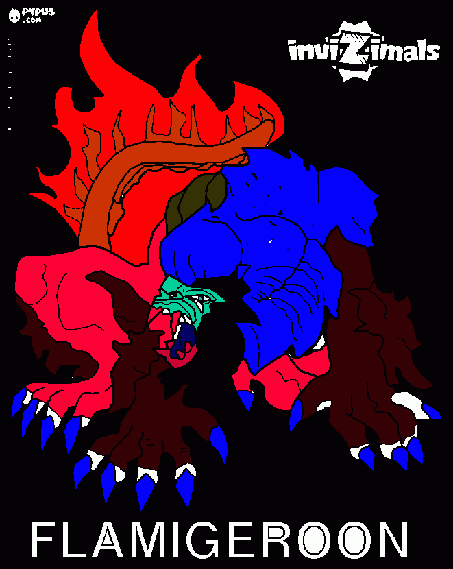disegno invizimalz da colorare