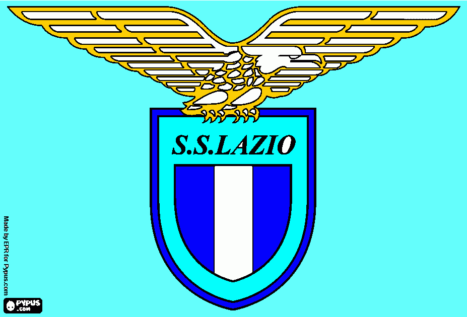 disegno lazio da colorare