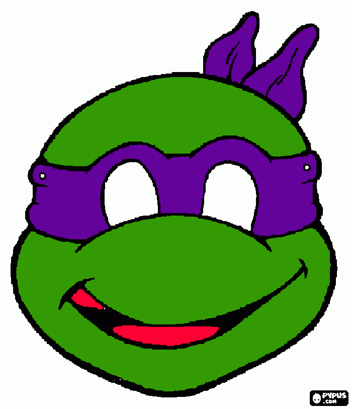 donatello da colorare