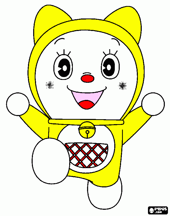 Dorami da colorare
