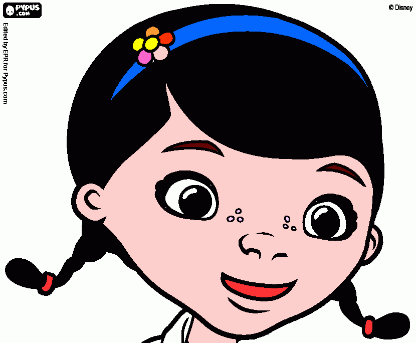dotti dottoressa peluche da colorare