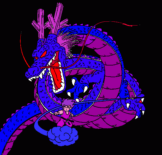 drago shenron da colorare