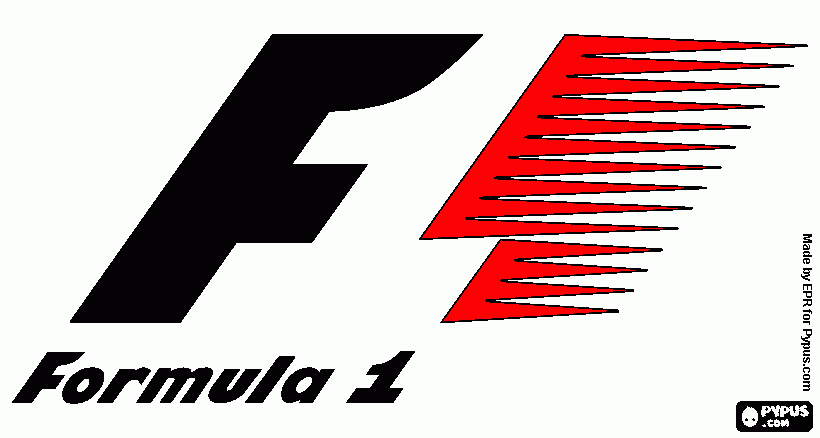 F1 da colorare