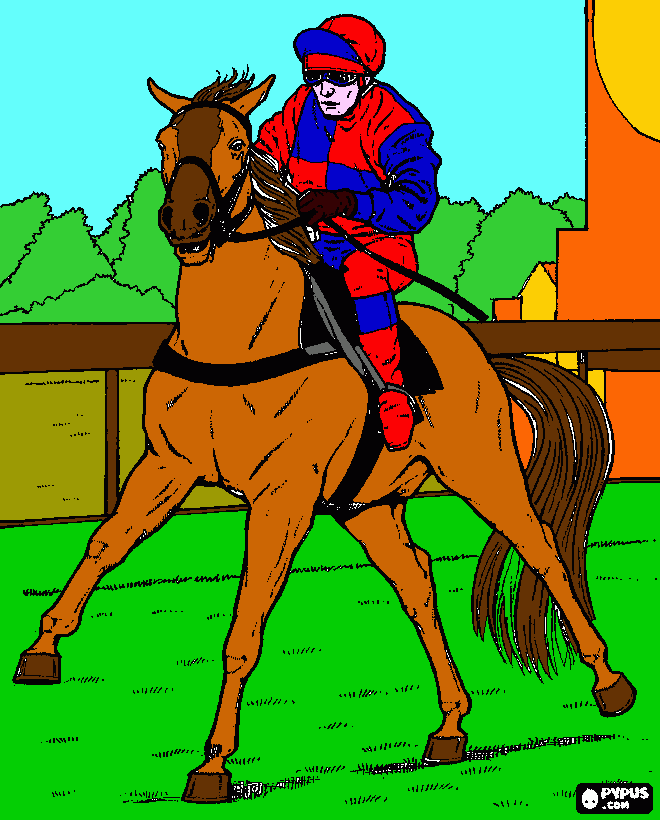 fantino da colorare