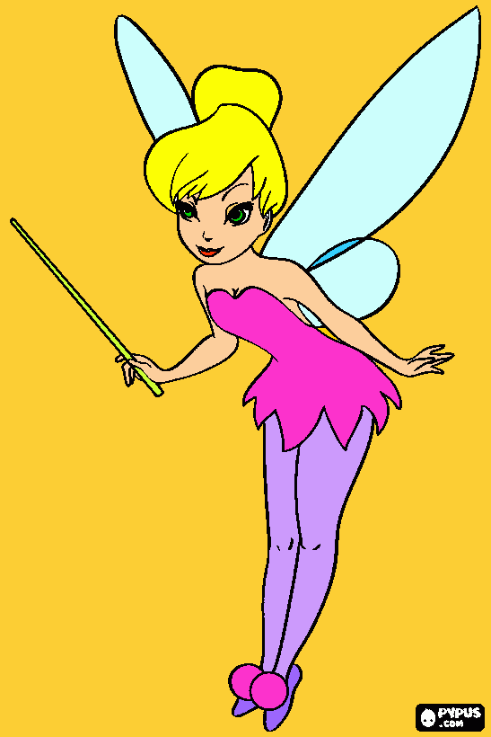 fatina trilly da colorare