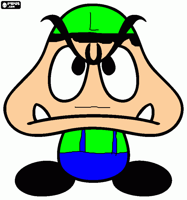 fungo lucifero da colorare