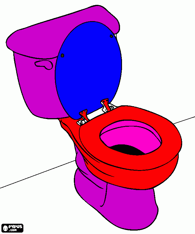 gabinetto da colorare