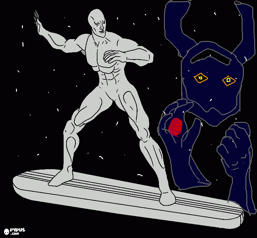galactus da colorare