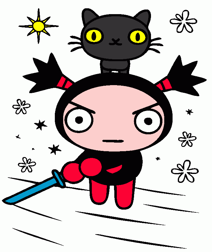Garu di Pucca da colorare