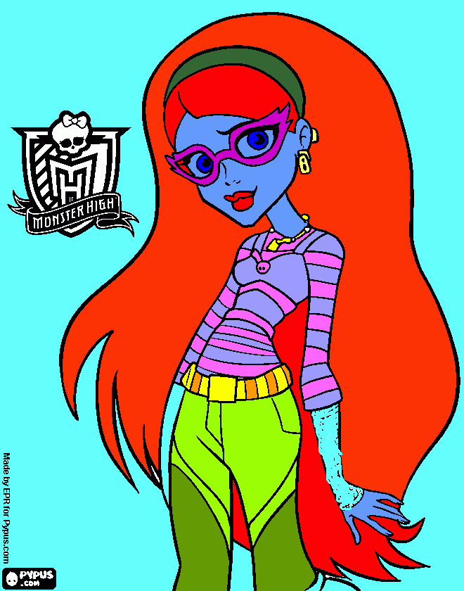 Ghoulia Yelps da colorare