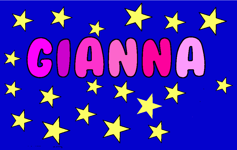 gianna da colorare