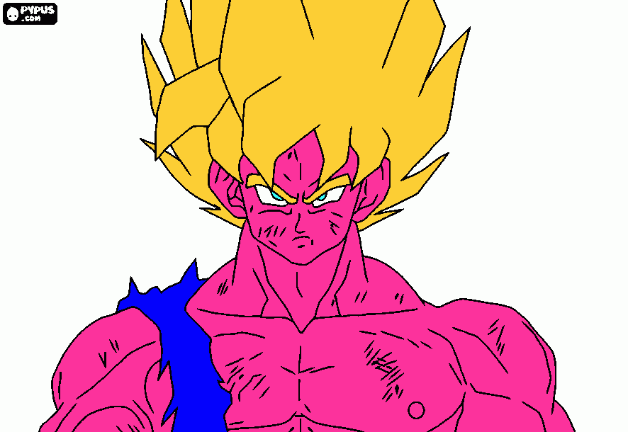 goku  da colorare