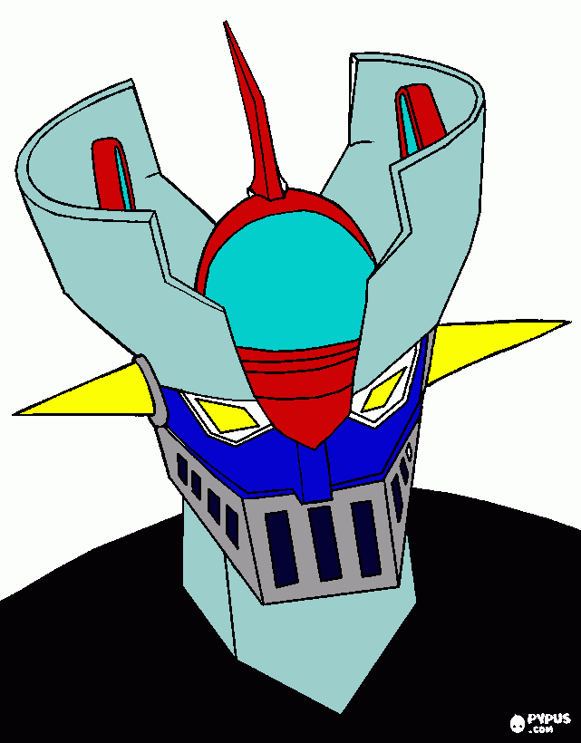 goldrake da colorare